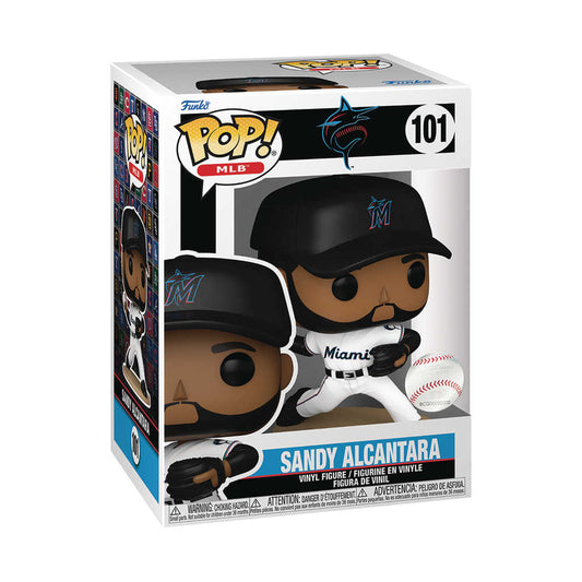 Pop MLB Marlins Sandy Alcantara Vinyl Figure 101