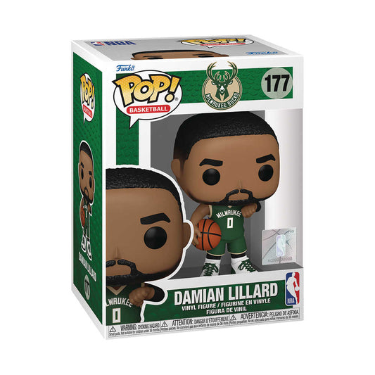 Pop NBA Bucks Damian Lillard Vinyl Figure 177