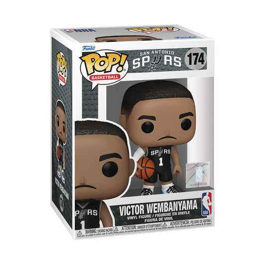 Pop NBA Spurs Victor Wembanyama Vinyl Figure 174