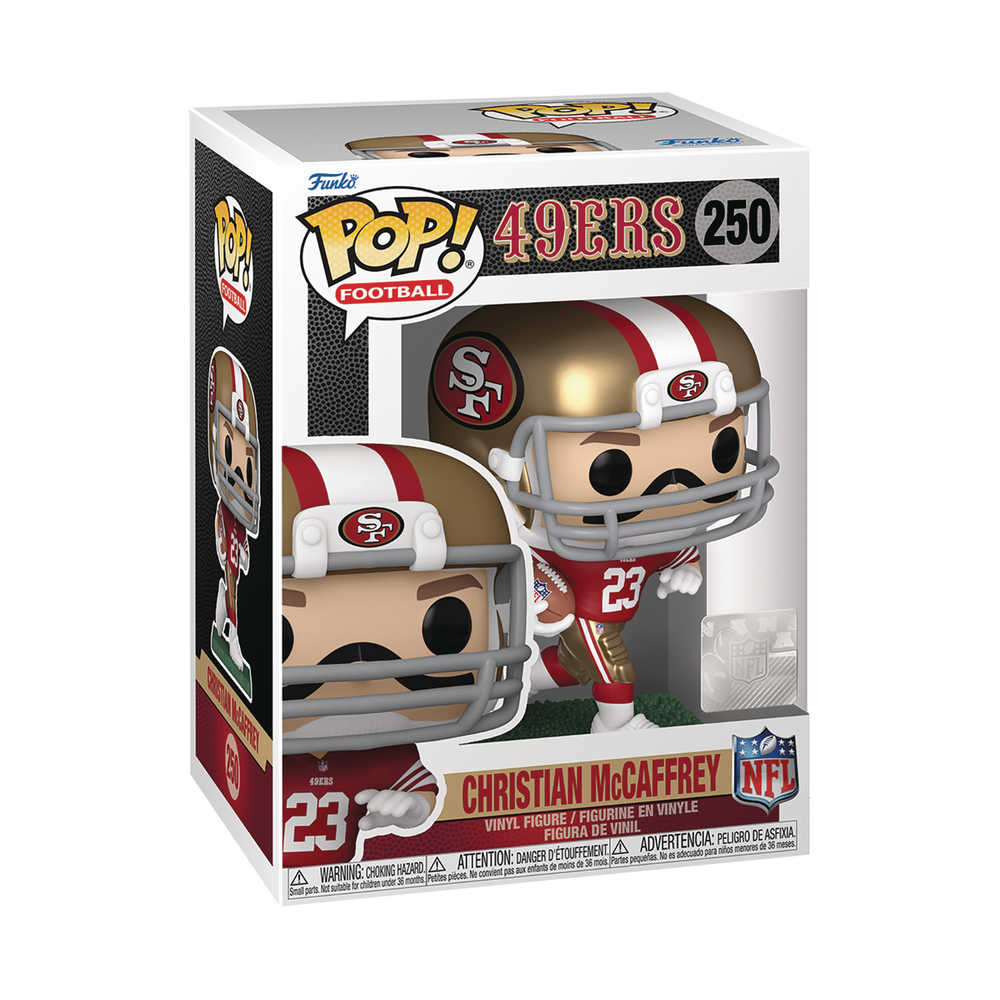 Pop NFL 49ers Christian McCaffrey Vinyl Figure 250