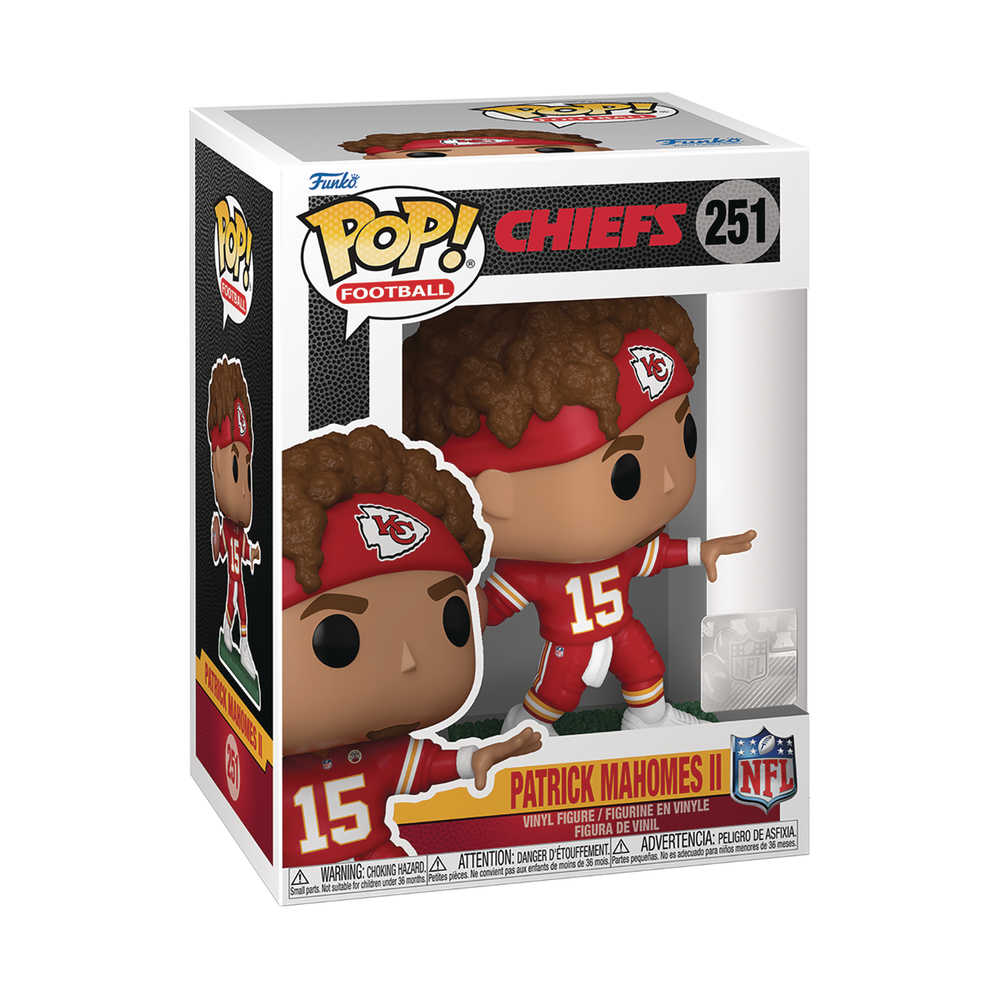 Pop NFL Chiefs Patrick Mahomes II 2023 Vinyl Figure 251