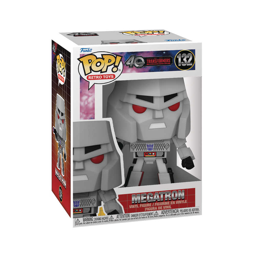 Pop Retro Toys Transformers G1 Megatron Vinyl Figure 132