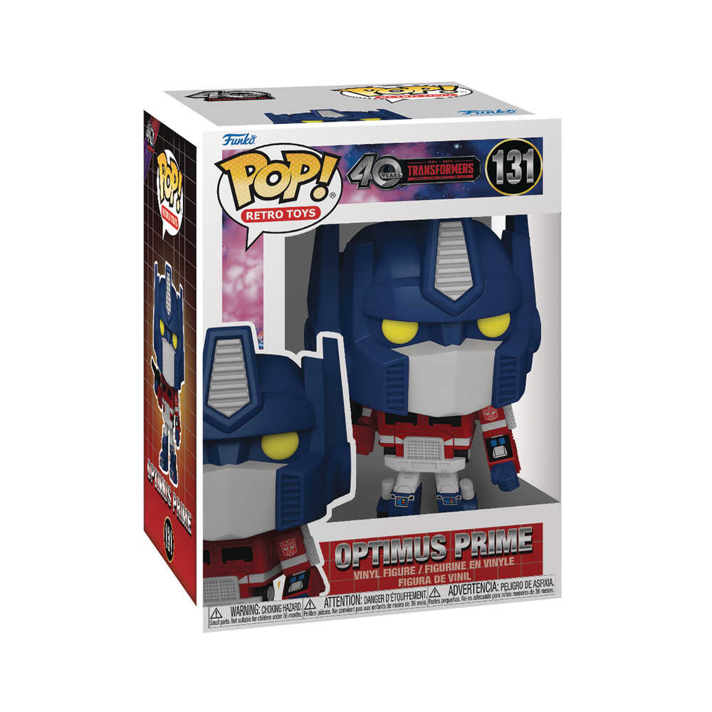 Pop Retro Toys Transformers G1 Optimus Prime Vinyl Figure 131