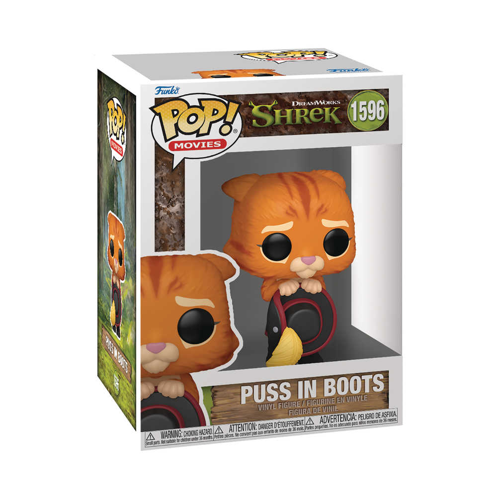 Funko Pop Movies Shrek Dreamworks 30th Puss In Boots