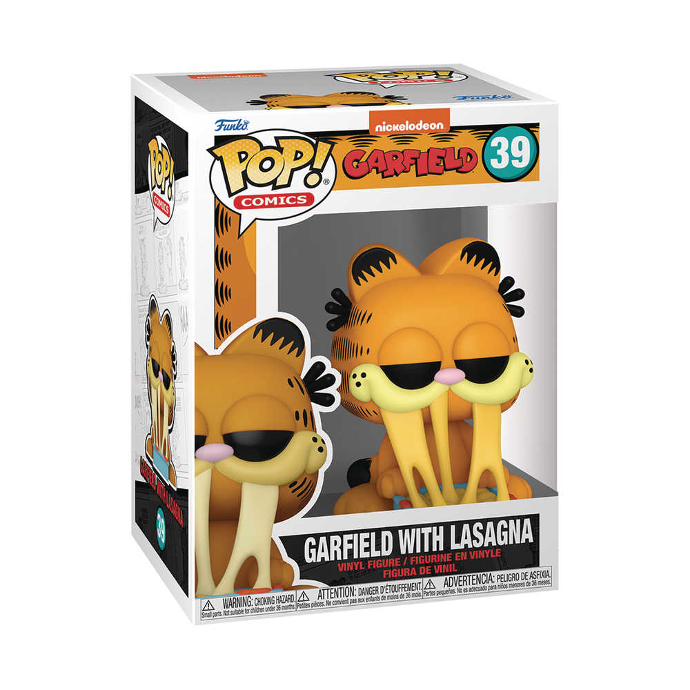 Pop TV Garfield Garfield W Lasagna Pan Vinyl Figure 39