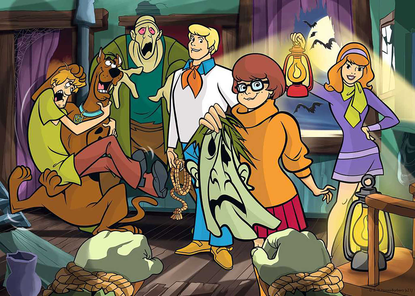 Scooby Doo Unmasking 1000pc Puzzle