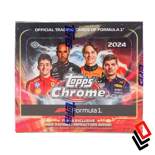 2024 Topps Chrome F1 Formula 1 Qualifying Lap Hobby Box