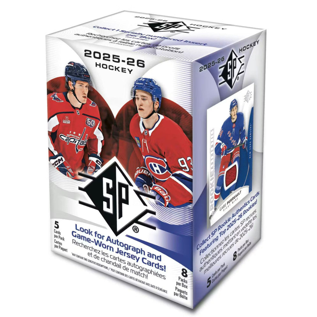 2025/26 Upper Deck SP Hockey Blaster Box