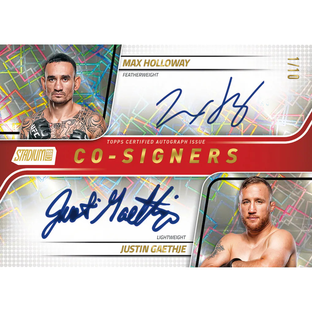 2025 Topps Stadium Club UFC Mega Box