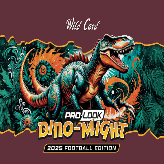 2025 Wild Card Dino-Might Pro-Look Football Hobby Box