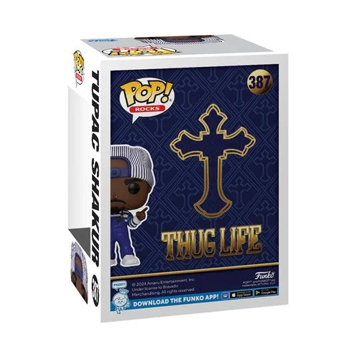 Tupac Shakur with Microphone 90's Funko Pop! Vinyl Figure #387