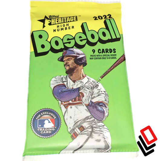 2022 Topps Heritage High Number Baseball Hobby Pack