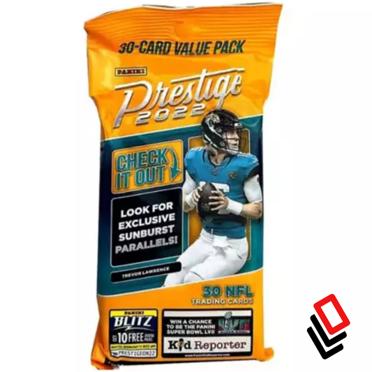 2022 Panini Prestige NFL Football Fat Pack Hanger 30 Cards