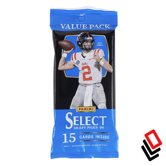 2022 Panini Select Draft Picks Football Jumbo Value Pack