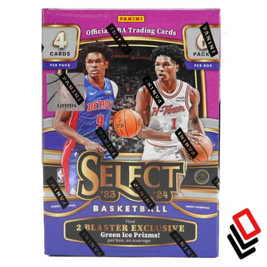 2023/24 Panini Select Basketball 6-Pack Hobby Blaster Box (Green Prizms)