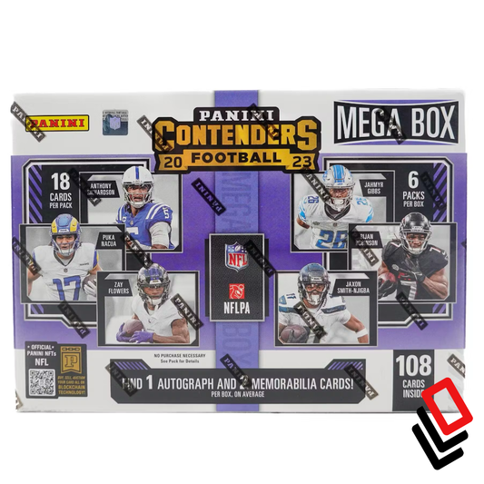 2023 Panini Contenders Football Hobby Mega Box