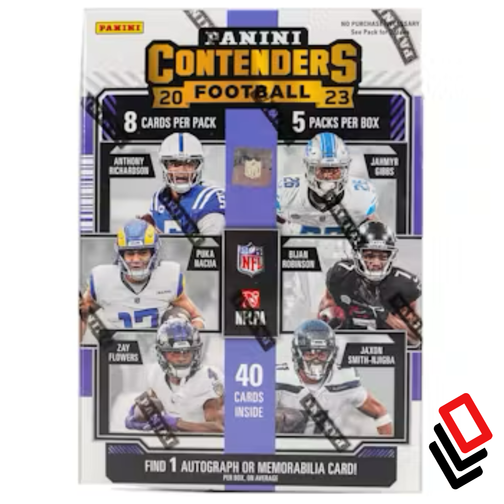 2023 Panini Contenders Football 5-Pack Hobby Blaster Box