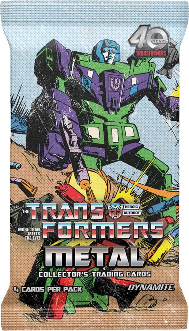 2026 Transformers 40th Anniversary Metal Collector’s Set Blaster Box