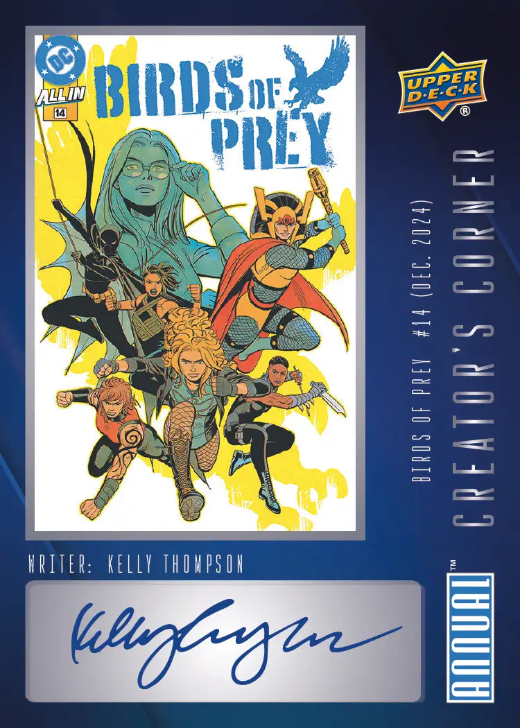 2024-25 DC Annual Trading Cards Blaster Box