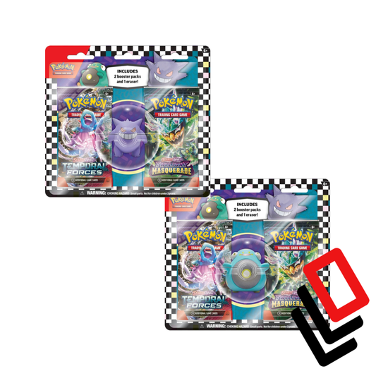 Pokemon TCG: 2024 Back To School Eraser Blister