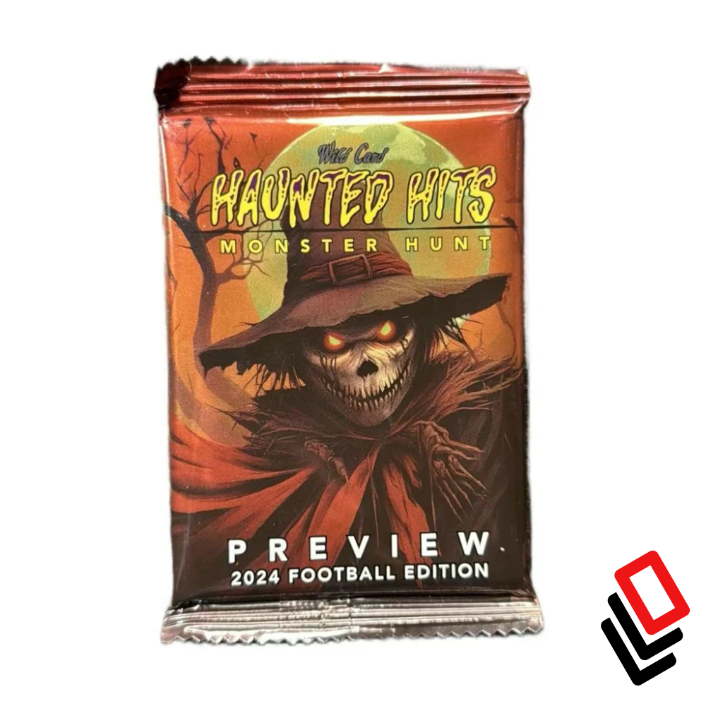 2024 Wild Card Haunted Hits Monster Hunt Football Preview Pack