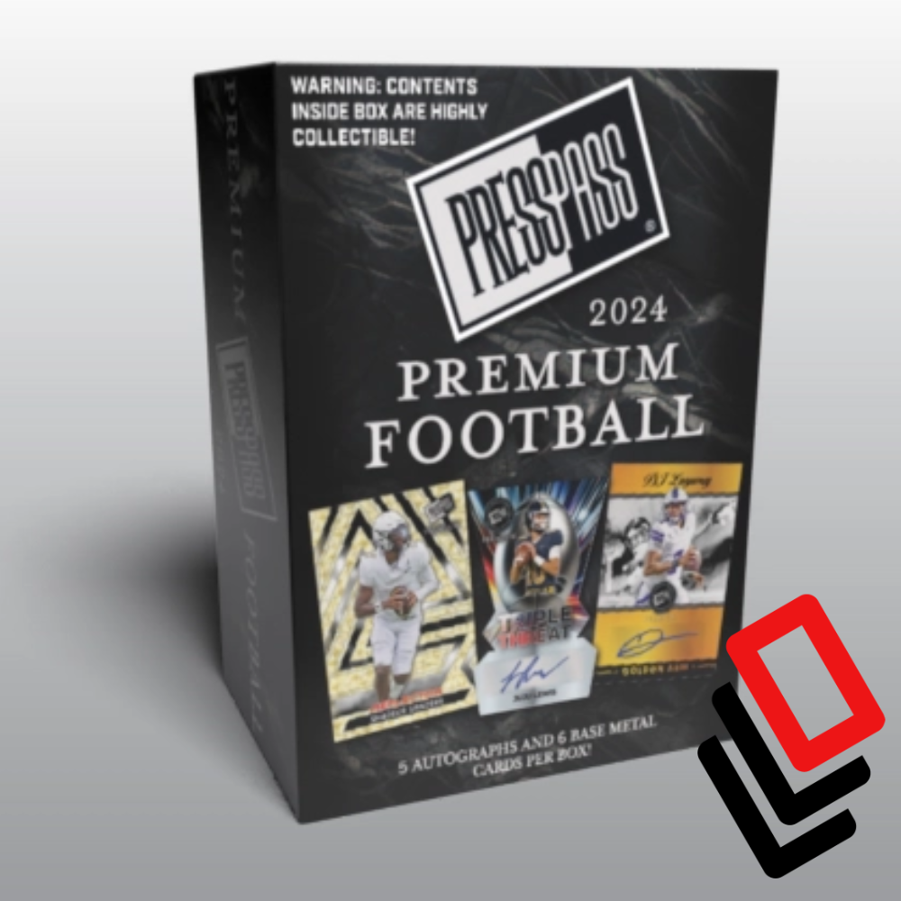 2024 Leaf Press Pass Premium Football Hobby Box