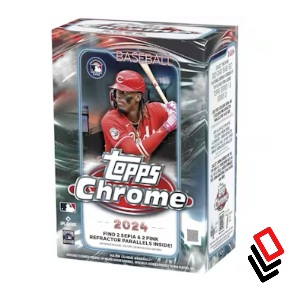 2024 Topps Chrome Baseball 7-Pack Blaster Box