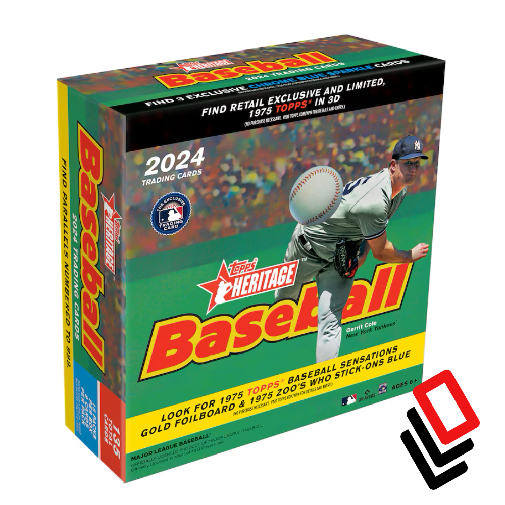 2024 Topps Heritage Baseball Factory Sealed Monster Box