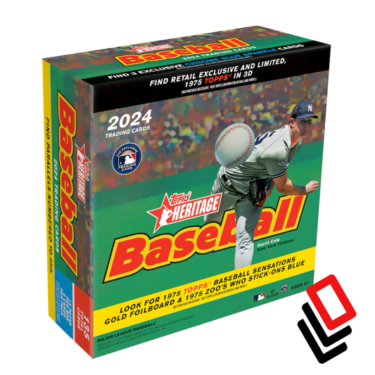 2024 Topps Heritage Baseball Factory Sealed Monster Box