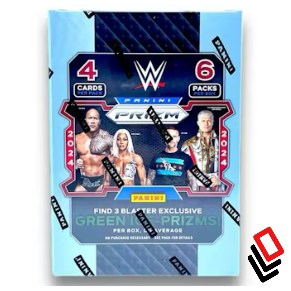 2024 Panini Prizm WWE Wrestling 6-Pack Hobby Blaster Box (Green Ice Prizms!)