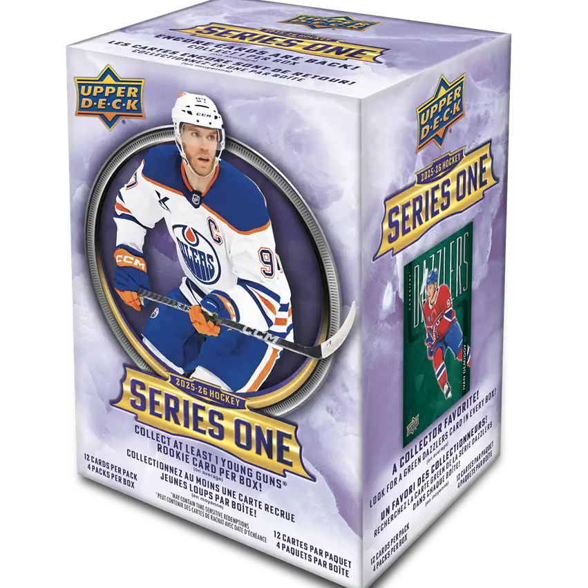 2025-26 Upper Deck Series 1 Hockey Blaster Box