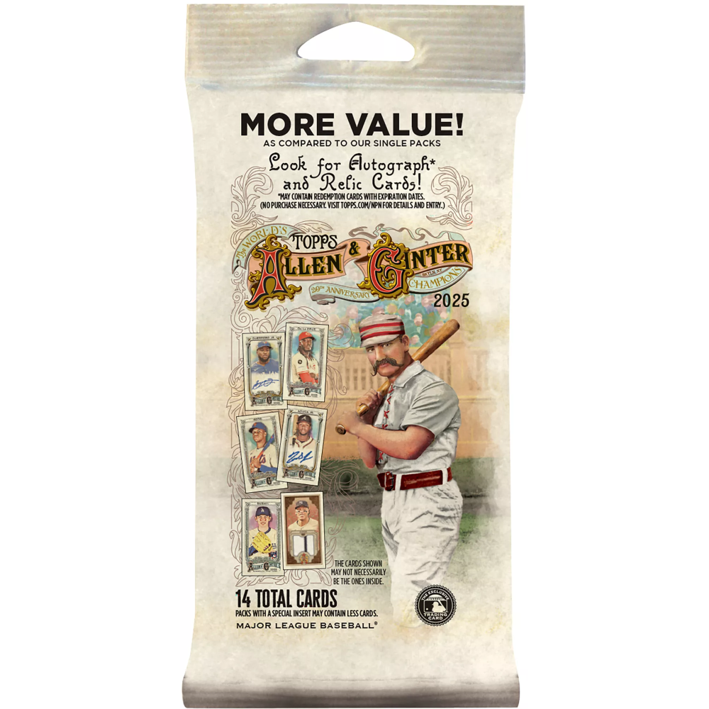 2025 Allen and Ginter 20th Anniversary Champions Baseball Fat Pack