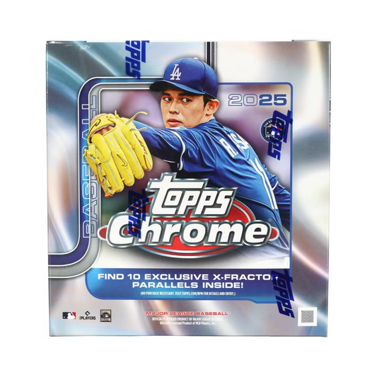 2025 Topps Chrome Baseball Mega Box