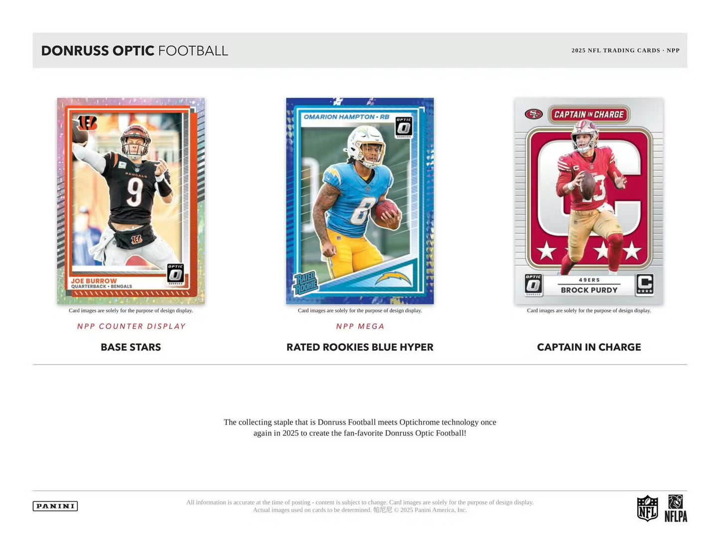 2025 Panini Donruss Optic Football Blaster Box (Purple Shock Parallels!)