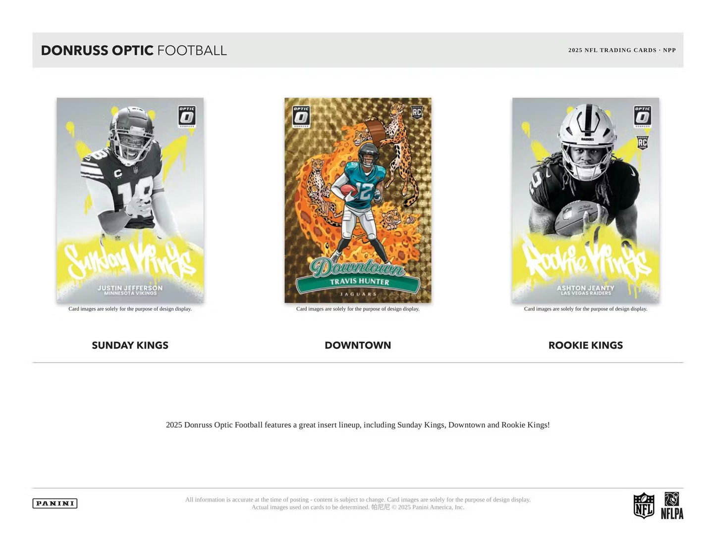 2025 Panini Donruss Optic Football Blaster Box (Purple Shock Parallels!)