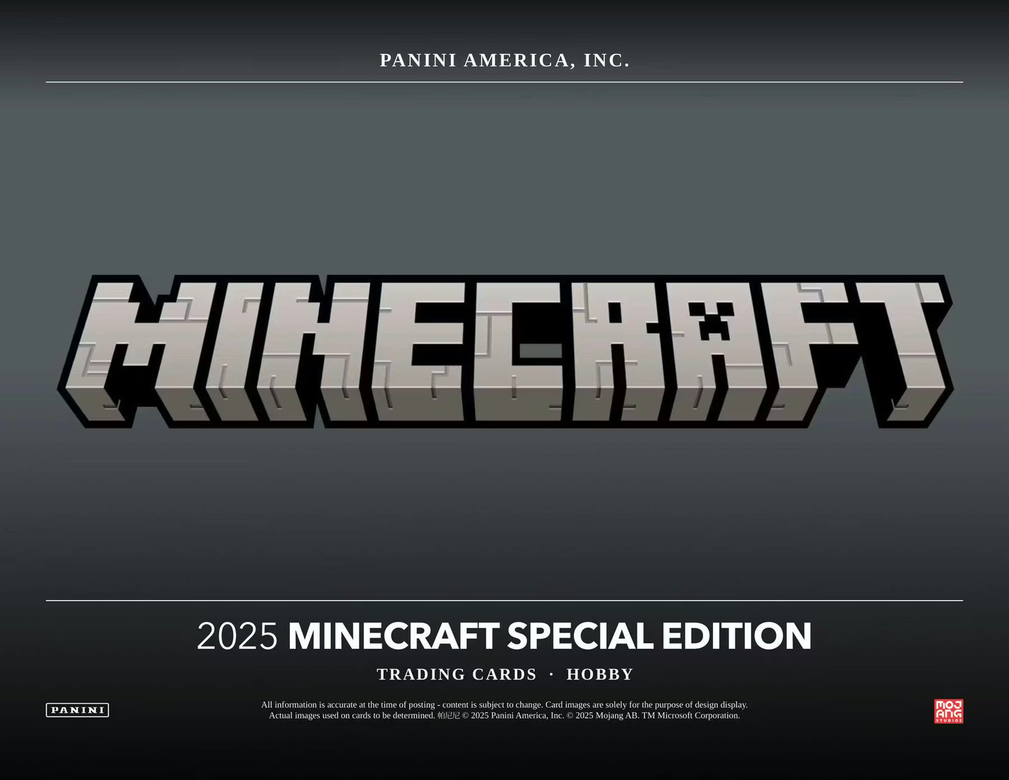 Minecraft Special Edition Hobby Box (Panini 2025)