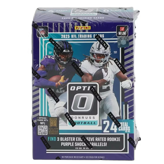 2025 Panini Donruss Optic Football Blaster Box (Purple Shock Parallels!)