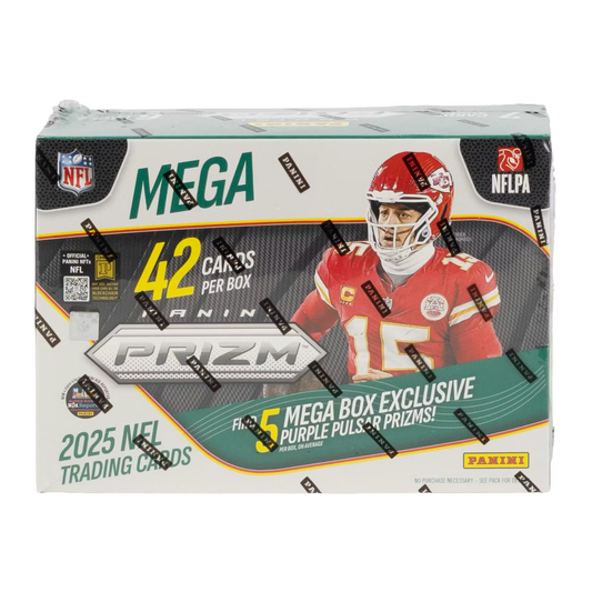 2025 Panini Prizm Football Mega Hobby Box