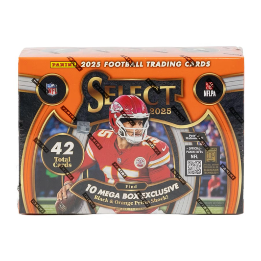 2025 Panini Select Football Mega Hobby Box