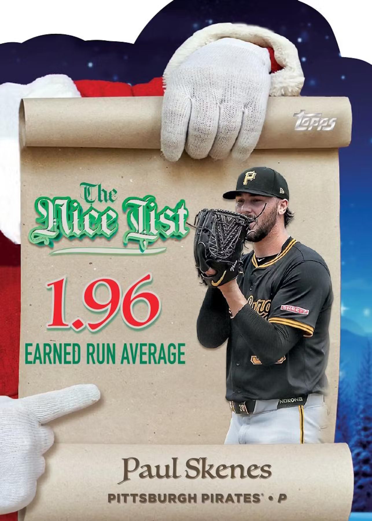 2025 Topps Holiday Baseball Tin