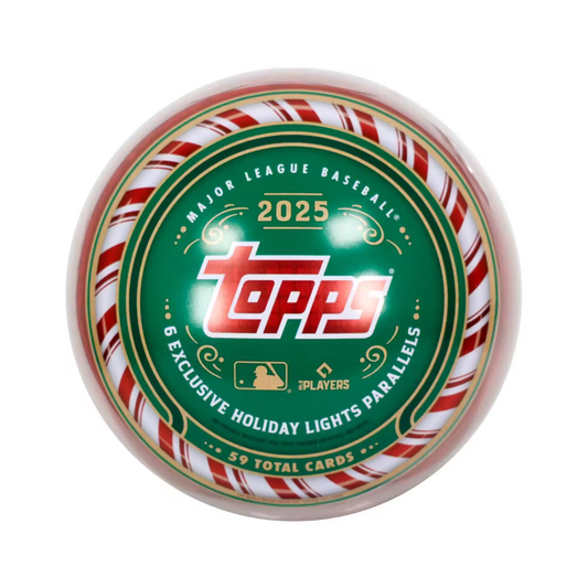 2025 Topps Holiday Baseball Tin