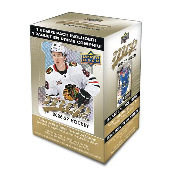 2026-27 Upper Deck MVP Hockey Blaster Box