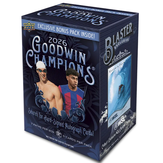 2026 Upper Deck Goodwin Champions Blaster Box