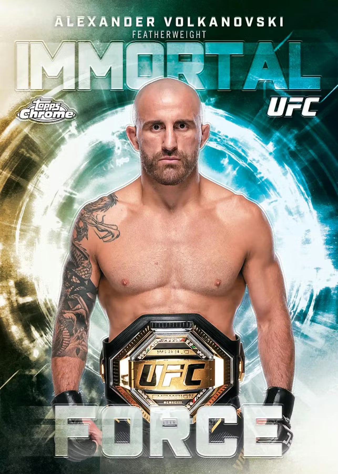 2026 Topps Chrome UFC Blaster Box