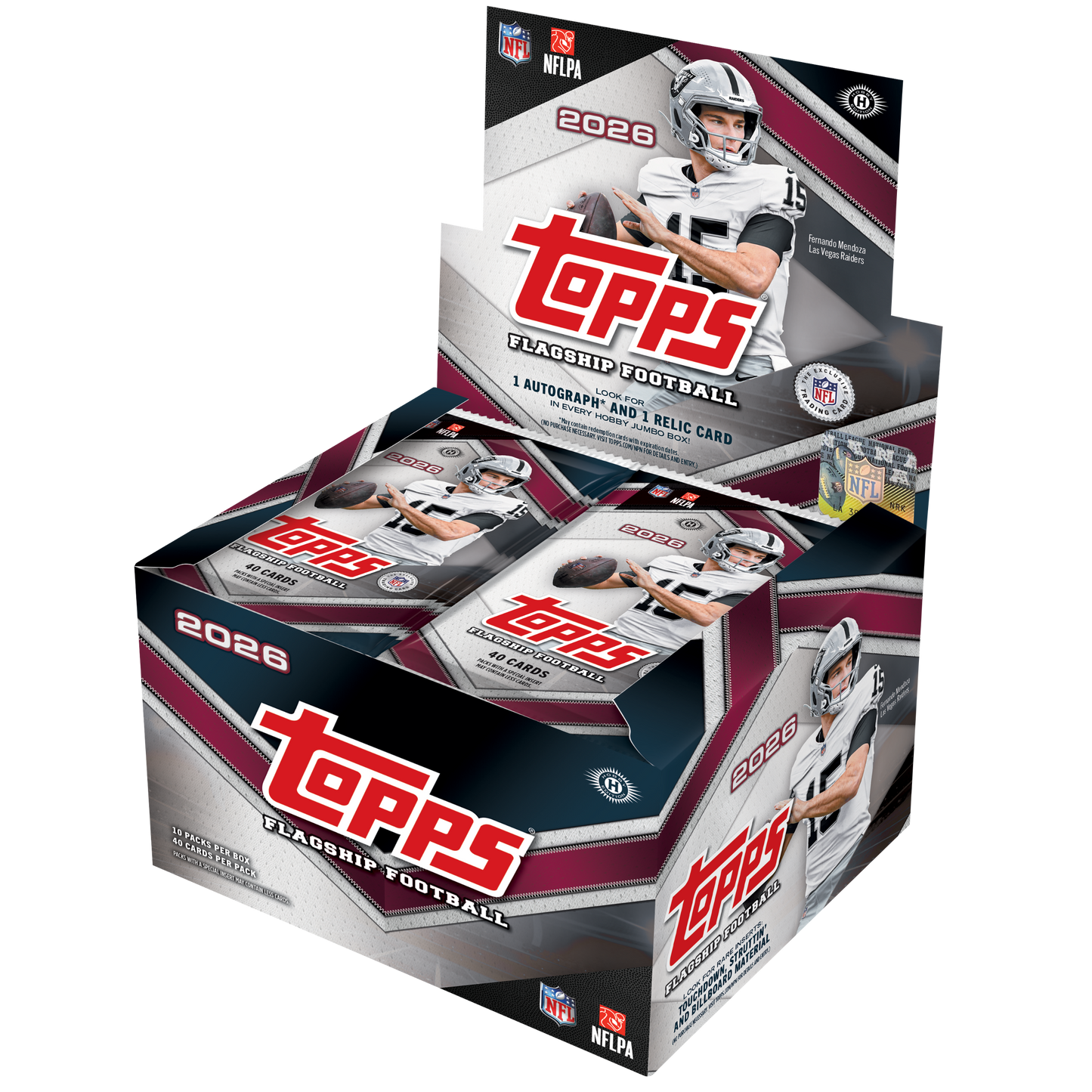 2026 Topps Flagship Football Jumbo Hobby Box