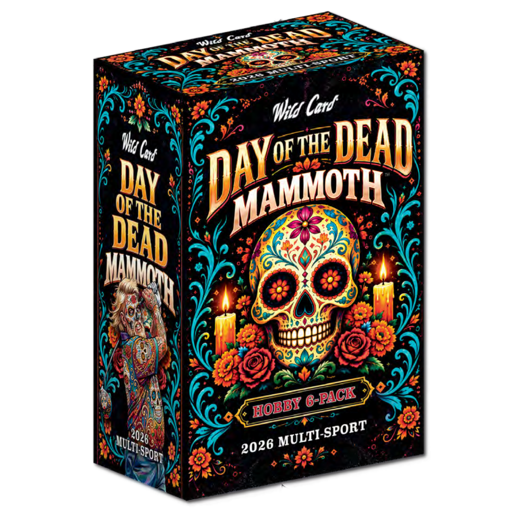 2026 Wild Card Day of the Dead Mammoth Multi-Sport & Entertainment Hobby Box