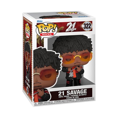 21 Savage Funko Pop! Vinyl Figure #322