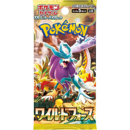 Pokémon Japanese Wild Force Booster Pack
