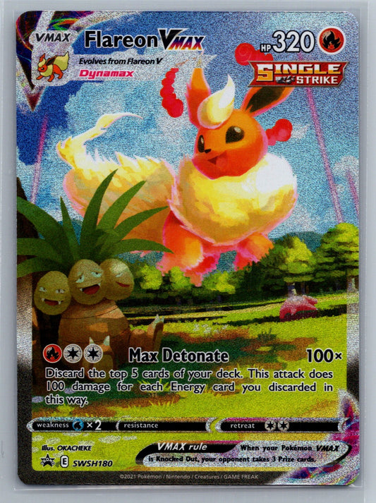 Flareon VMAX Promo SWSH: Sword & Shield Promo Cards SWSH180 NM