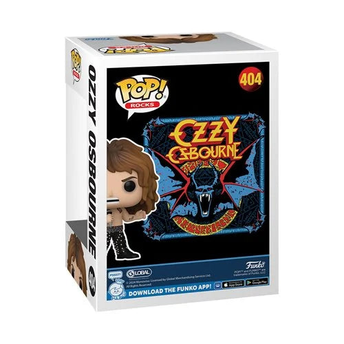 Ozzy Osbourne (1989) Funko Pop! Vinyl Figure #404